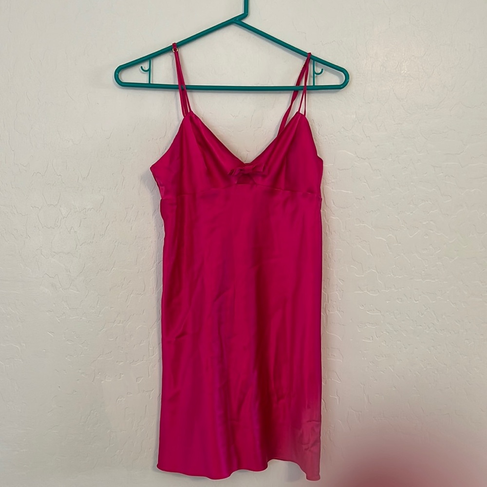 Vs slip dress mini